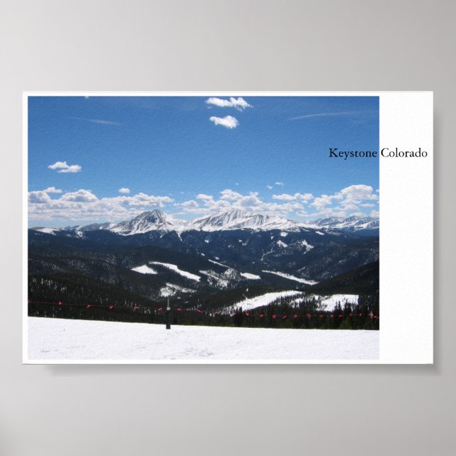 Poster Keystone, Colorado (Devant)