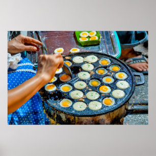 Poster Khanom Krok Khai Nok Krata