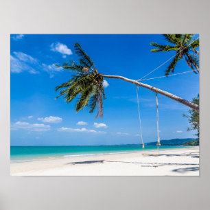 Poster Khao Lak Beach Phuket Thaïlande cadeau