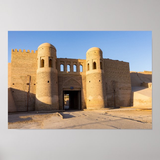 Poster Khiva - Ouzbékistan (Devant)