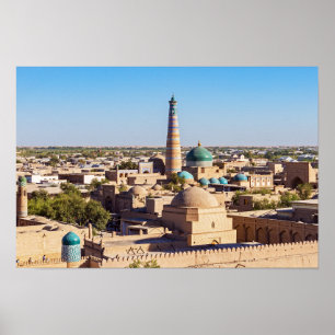 Poster Khiva - Ouzbékistan