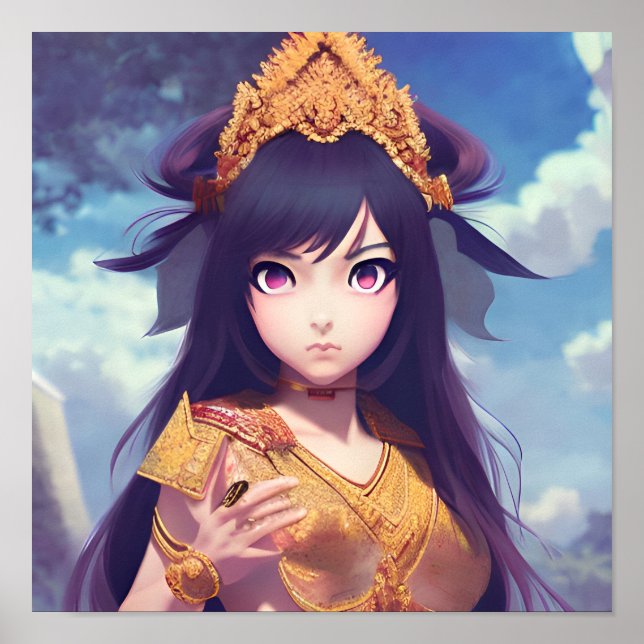 Poster Khmer Apsara 5 (Devant)