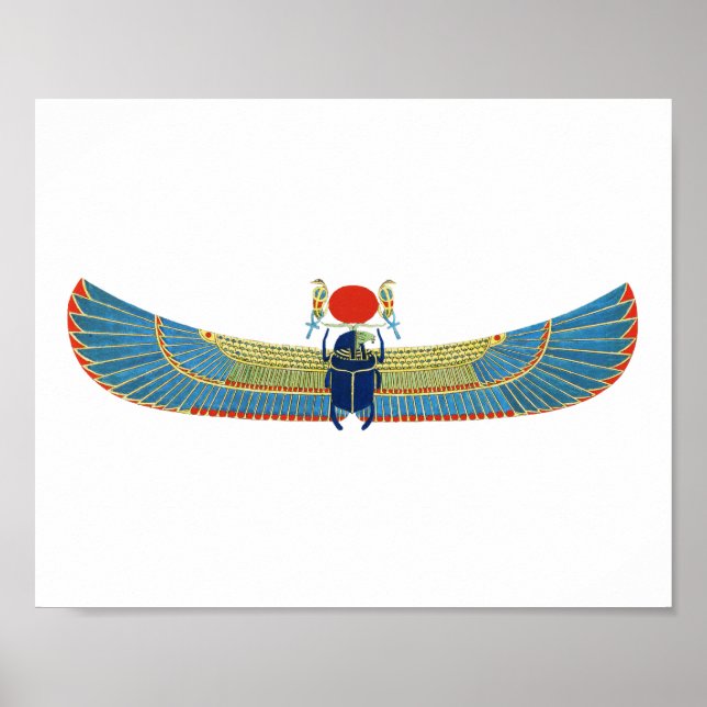 Poster Khnum dieu de la fertilité Égypte ancienne (Devant)