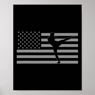 Poster Kickboxing américain
