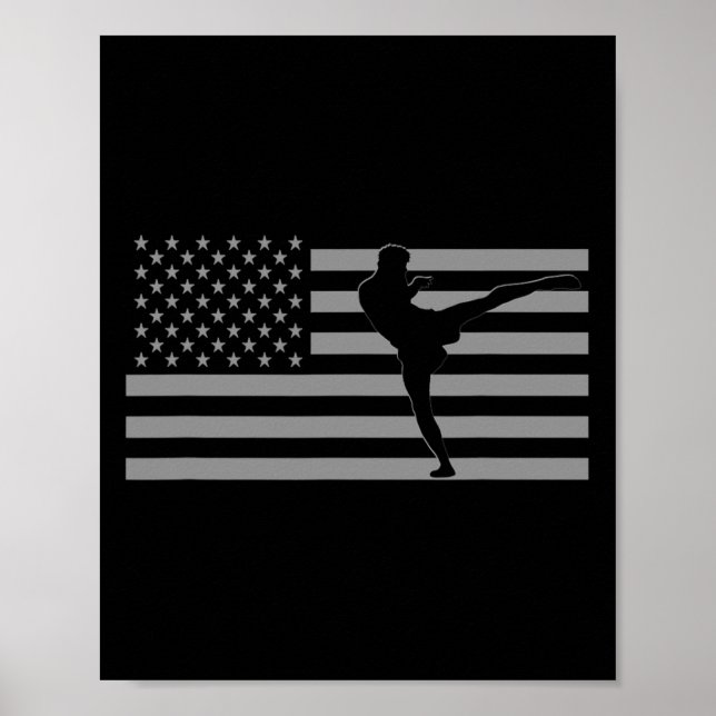 Poster Kickboxing américain (Devant)