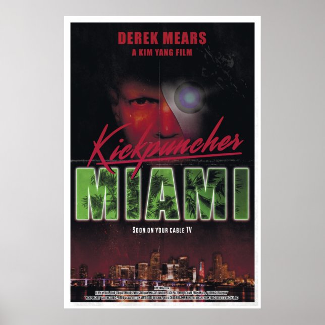 Poster Kickpuncher : Miami (Devant)