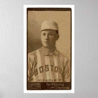 Poster Kid Nichols Rare Baseball 1895