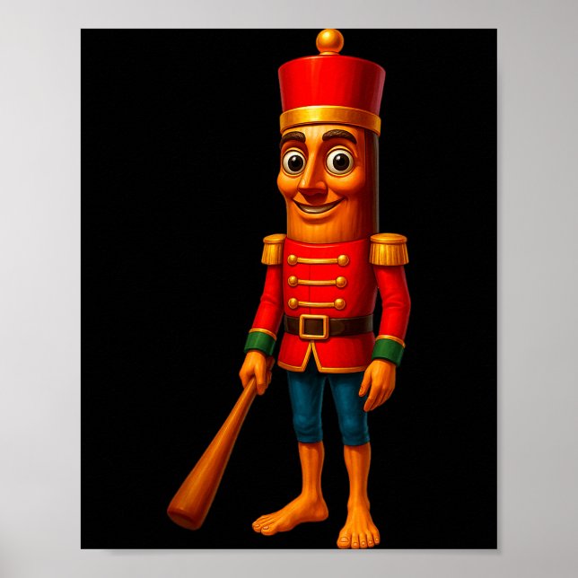 Poster Kids Christmas Pajama Tung Sahur Nutcracker Brainr (Devant)