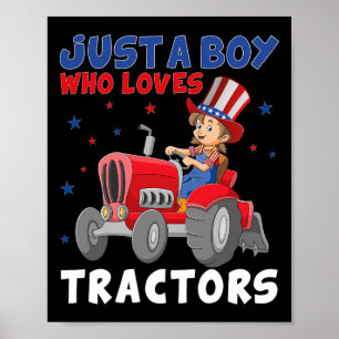 Poster Kids Farm Lifestyle 4 juillet Juste Un Garçon Qui