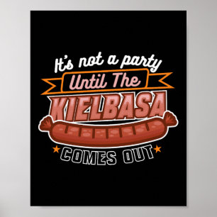 Poster Kielbasa Pologne Viande Saucisson Nourriture Lover