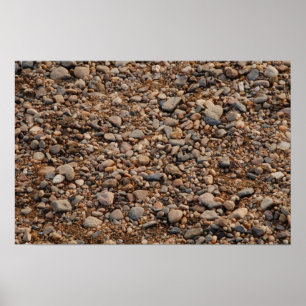 Poster Kieselsteine - Galets