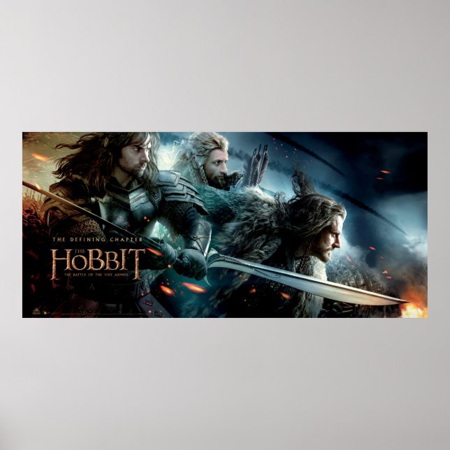 Poster Kili, Fili et THORIN OAKENSHIELD™ Chargement de ba (Devant)