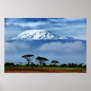 Poster Kilimandjaro Kenya