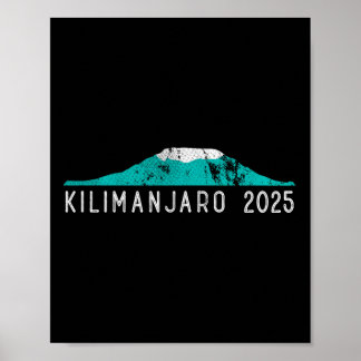 Poster Kilimanjaro 2025 Tanzania Mount Kilimanjaro Climbe