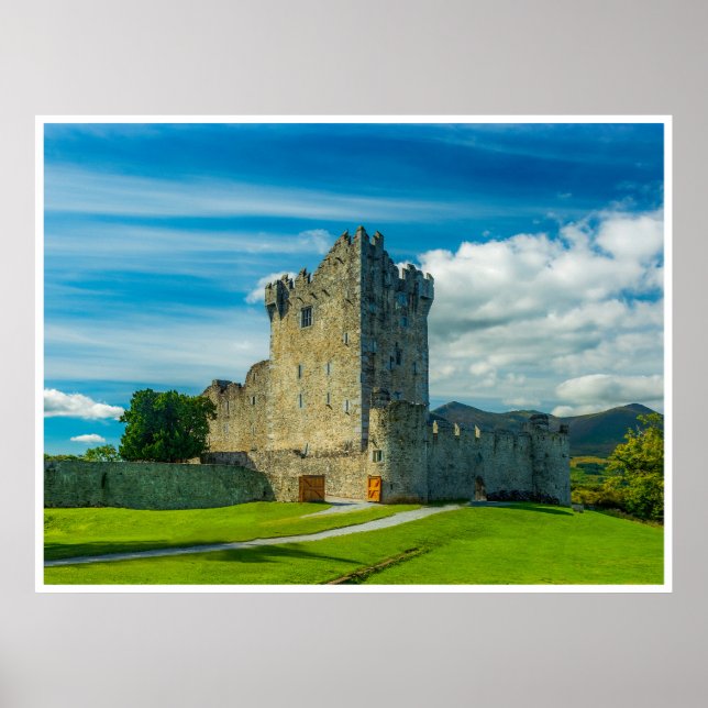 Poster Killarney's Ancient Stronghold: Ross Castle (Devant)