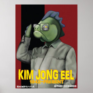 Poster Kim Jong Eel