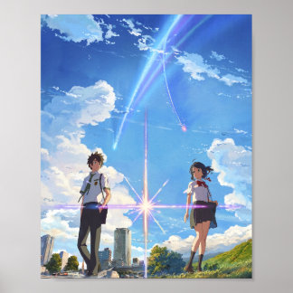 Poster kimi no na wa  votre nom avant texte BEST RES 