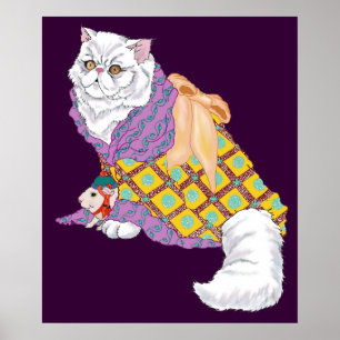 Poster Kimono Kitty et l'empereur Chu-ii