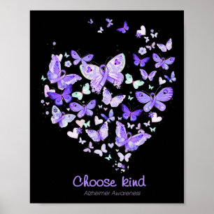 Poster Kind Alzheimerheimer Sensibilisation Papillons Coe
