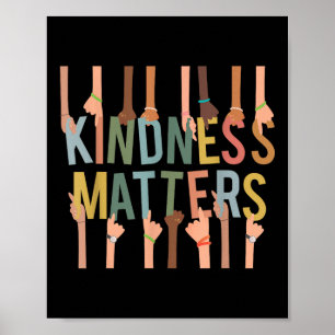 Poster Kindness S Anti-intimidation Diversité Inclusion