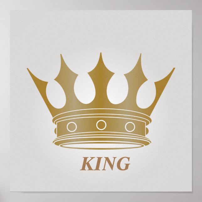 POSTER KING GOLD (Devant)