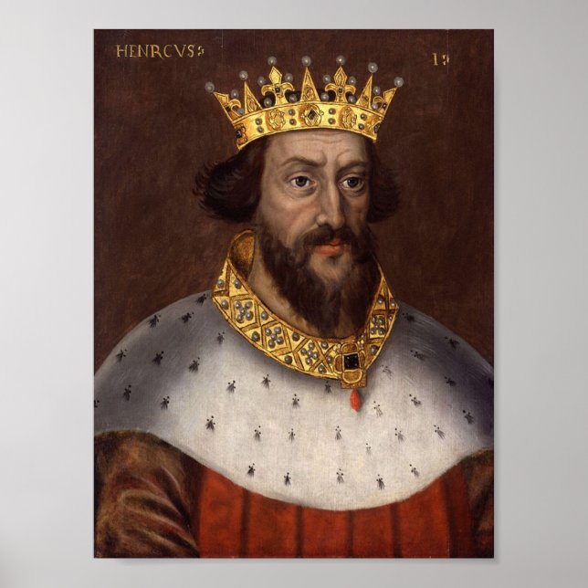 Poster King Henry I (Devant)