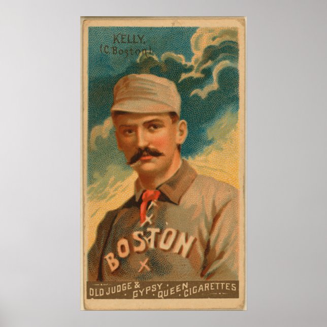 Poster King Kelly, Beaneaters de Boston (Devant)