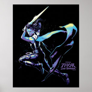 Poster King Valkyrie Illustration de personnage Art