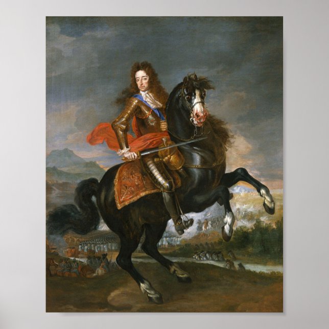 Poster King William III (Devant)