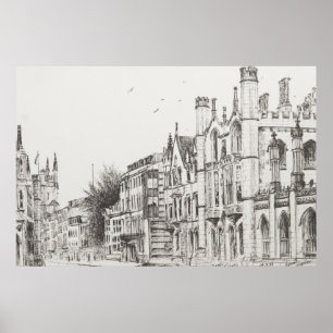 Poster Kings College Cambridge 2007