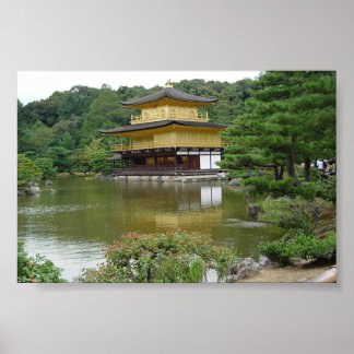 Poster Kinkakuji : Temple du Pavillon d'or