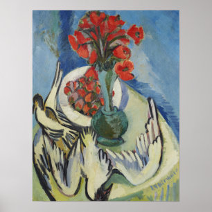 Poster Kirchner - Nature morte avec graines de pavot Move