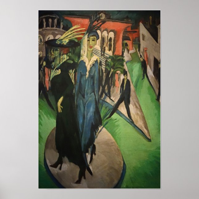 Poster Kirchner - Potsdamer Platz (Devant)