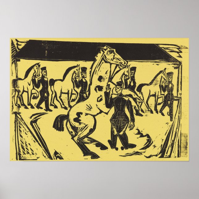 Poster Kirchner - Presbytère de Kasernen (Devant)