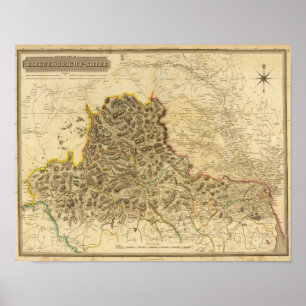 Poster Kirkcudbright du nord Shire