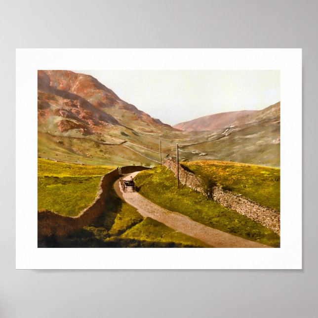 Poster Kirkstone Pass, Lake District England (Devant)