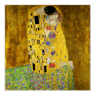 Poster Kiss by Klimt