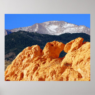 Poster Kissing Camels, Jardin des Dieux