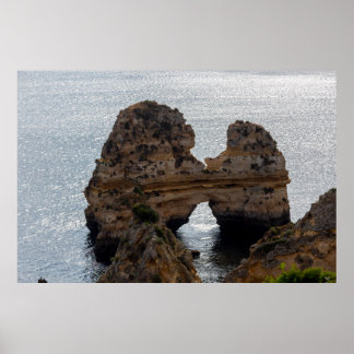 Poster Kissing rocks in Algarve