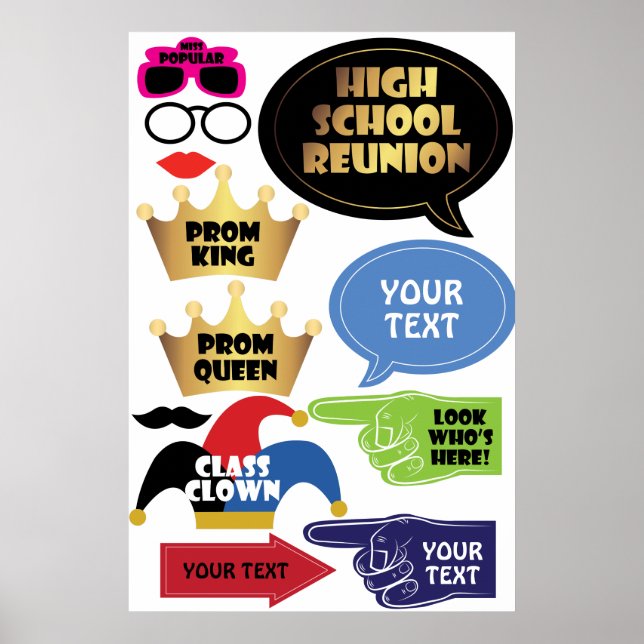 Poster Kit Props pour la reunion du lycée (Devant)