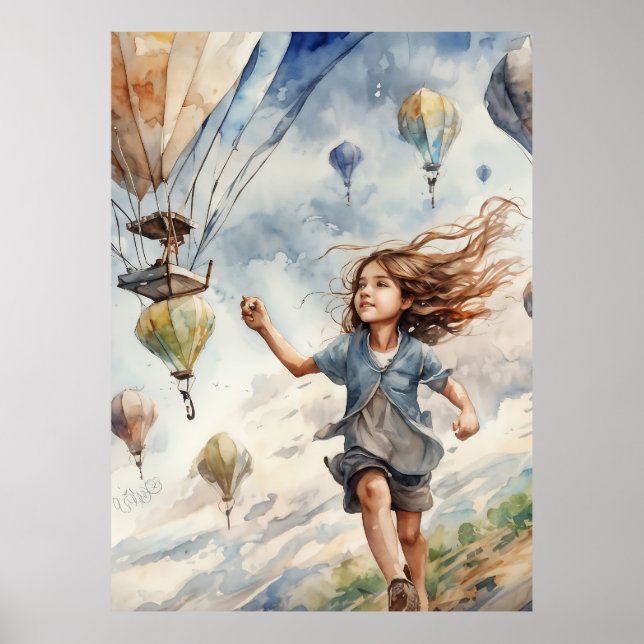 Poster kite volant (Devant)