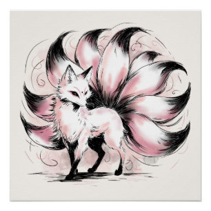 Poster Kitsune