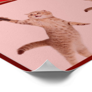 Poster Kittens communiste