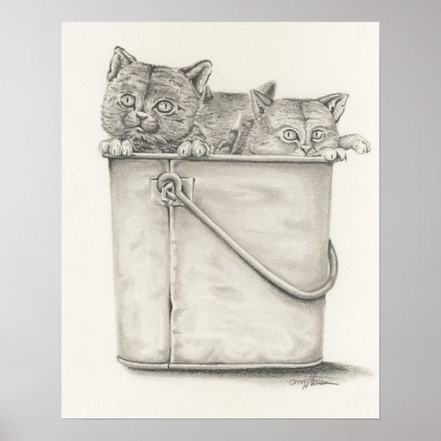 Poster Kitties (Devant)