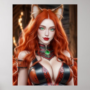 POSTER KITTY WAIFU 09