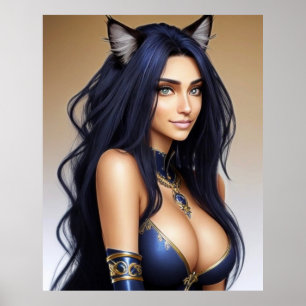 POSTER KITTY WAIFU 10