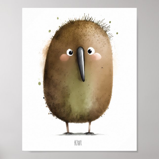 Poster Kiwi  (Devant)