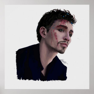 Poster Klaus Hargreeves L'Académie Des Parapluies