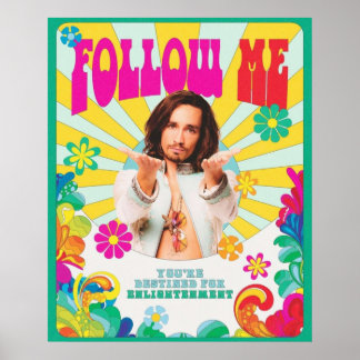 Poster Klaus Hargreeves Suivez-Moi L'Acadmey Parapluie