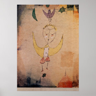 Poster Klee - Angelus Descendens